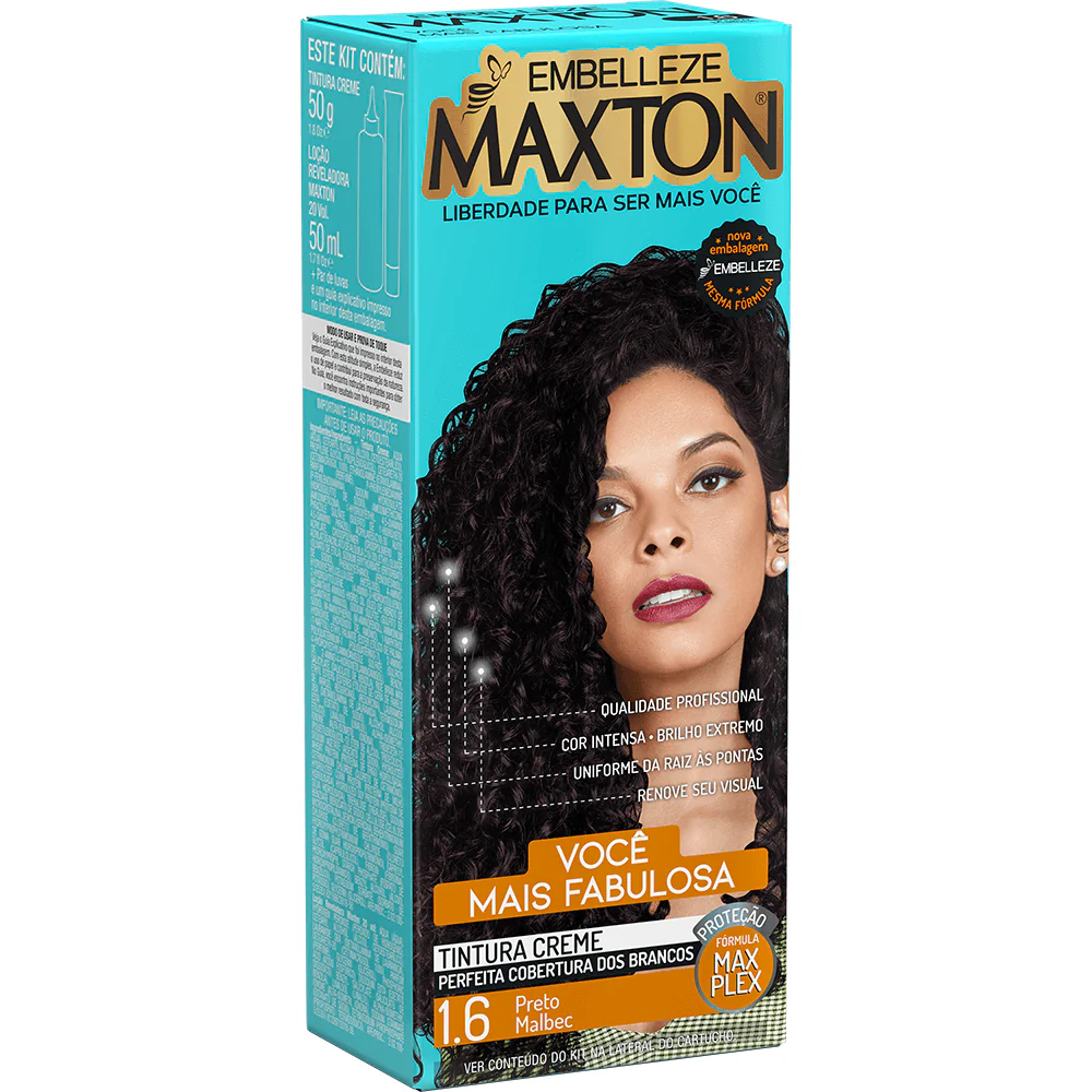 Maxton Hair Dye You More Fabulous Black Malbec Kit