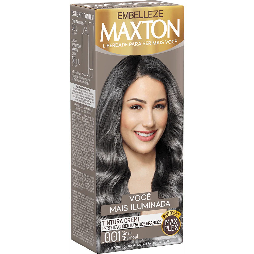 Maxton Hair Dye You More Illuminated Gray Charcoal Kit