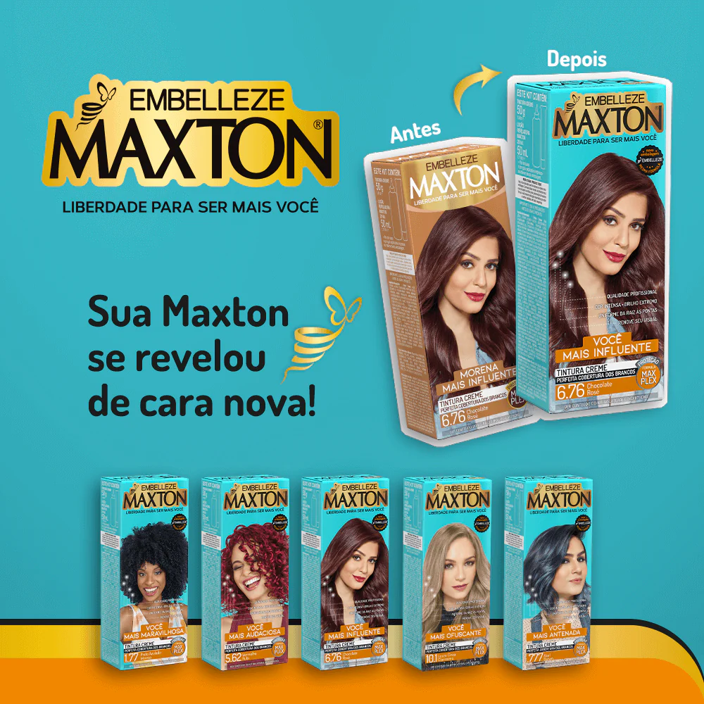 Maxton Hair Dye You More Refined Brown Golden Brown Kit - Image 2