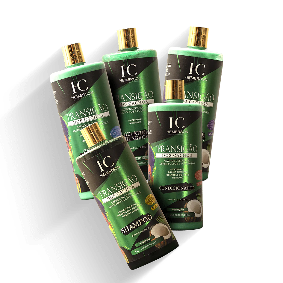 Mestre dos Cachos Transição Kit 5x 1L / 5x 33.81 fl oz