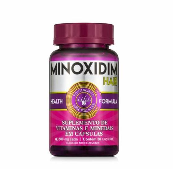 Minoxidim Hair Health Revitilizing Supplement 30x500mg Caps. - Nanovin A