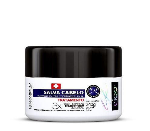 Moisturizing Hydration Brightness Intense Save Hair Treatment Mask 240g - Eico