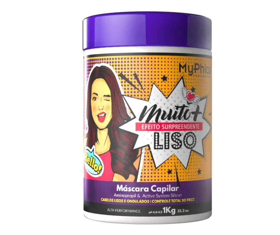 My Phios Muito + Liso Mask 1Kg / 35.27 fl oz