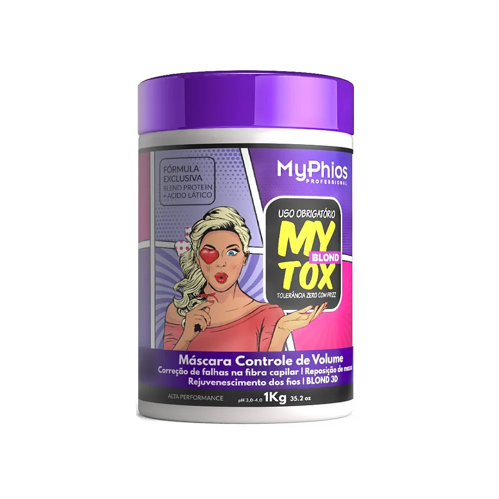 My Phios MyTox Blond Deep Hair Mask 1Kg / 35.27 fl oz - Image 2