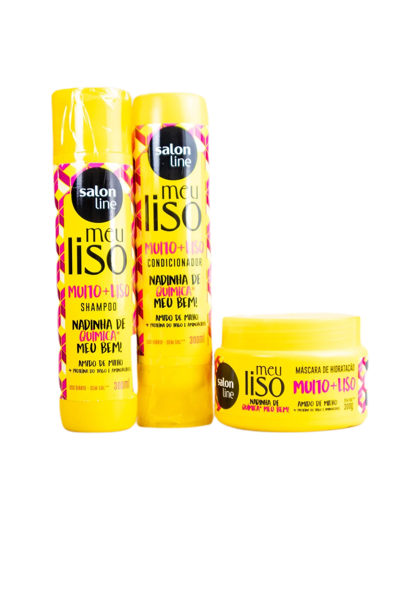 Salon Line My Smooth Too + Smoother Vegan No Chemistry Treatment Kit 3 Prod.