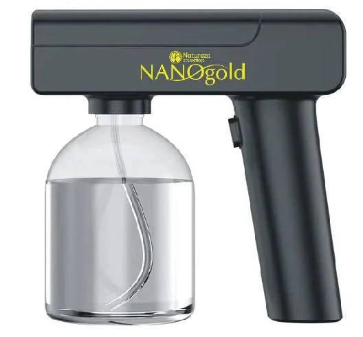 Nano Gold Jet Blue LED Spray Hair Treatment - Natureza Cosmetics