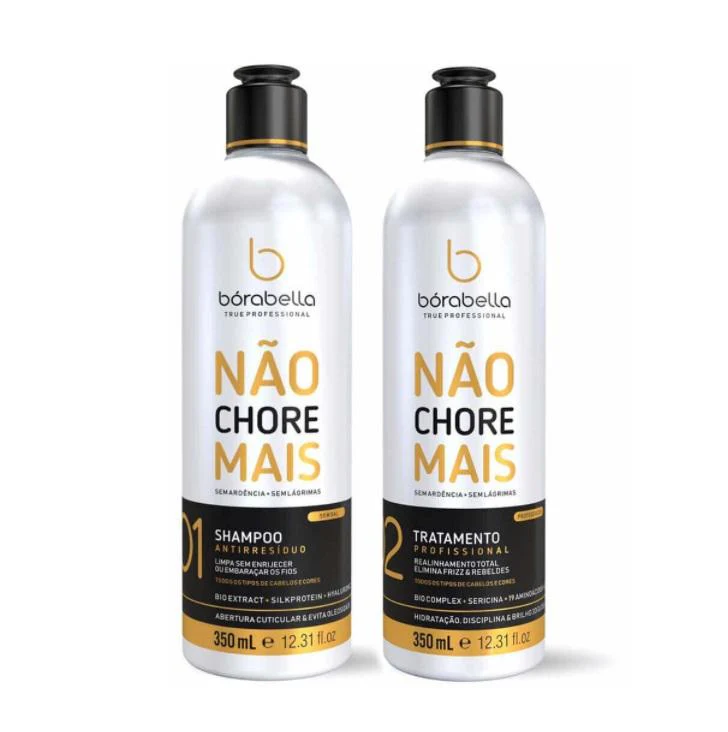 Não Chore Mais Don't Cry Anymore Progressive Brush Kit 2x350ml - Borabella - Image 2