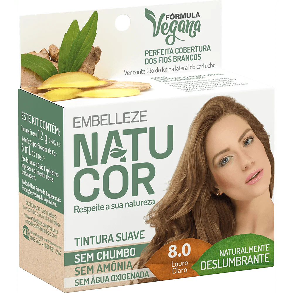 Natucor Hair Dye Naturally Stunning Clear Blond Kit