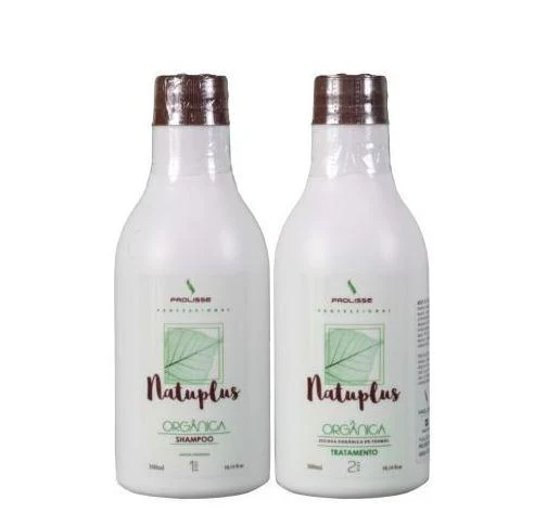 Natuplus Tanino Organic Vegan Progressive Brazilian Blowout 2x300ml - Prolisse