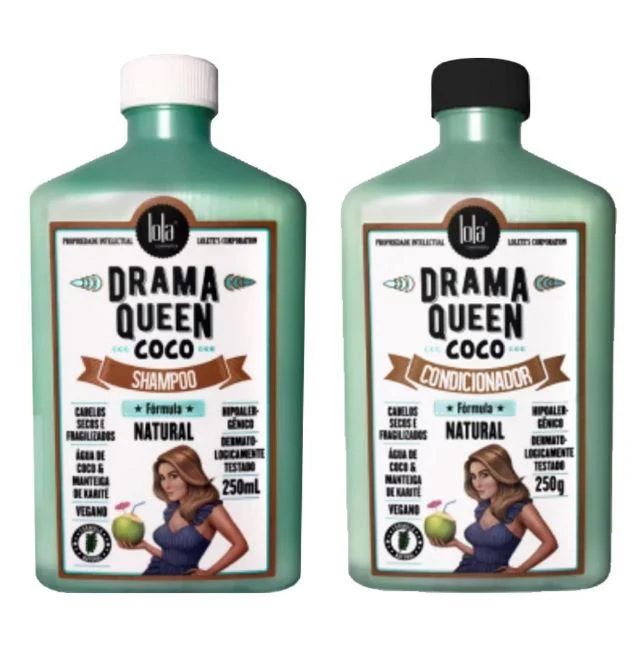 Natural Formula Drama Queen Coconut Shea Butter Kit 2 Prod. - Lola Cosmetics - Image 2
