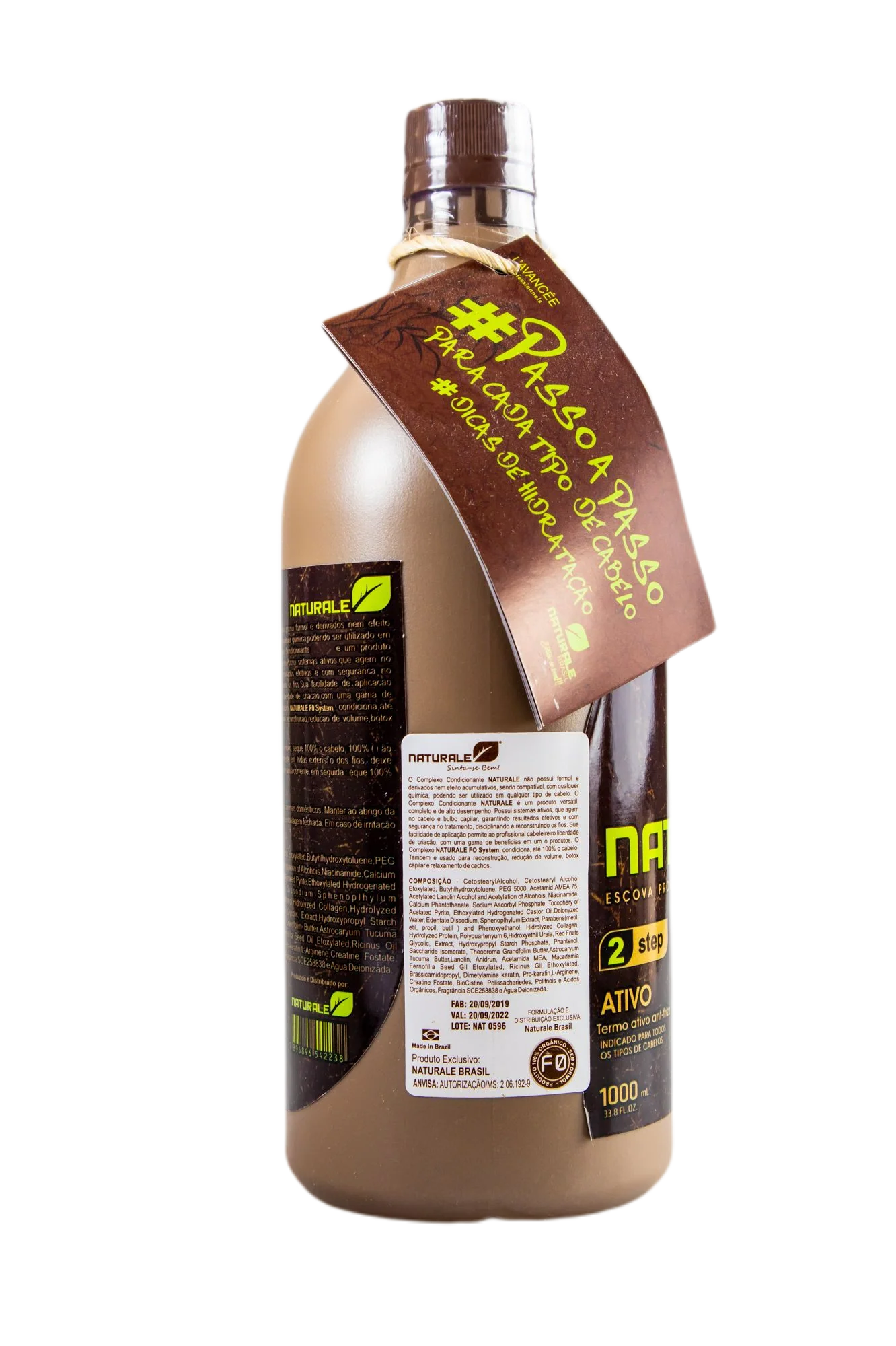 Formaldehyde Free Brazilian Organic Progressive Brush 2x1000ml - Naturale - Image 3