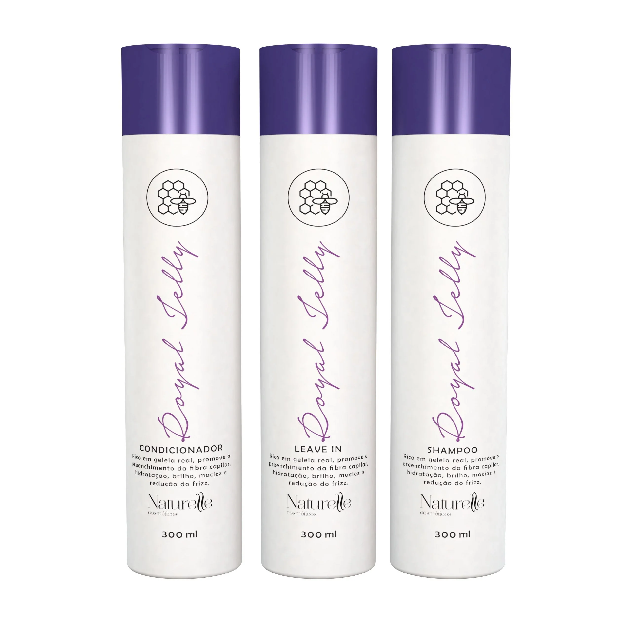 Naturelle Royal Jelly Home Care Kit 3x 300ml / 3x 10.1 fl oz