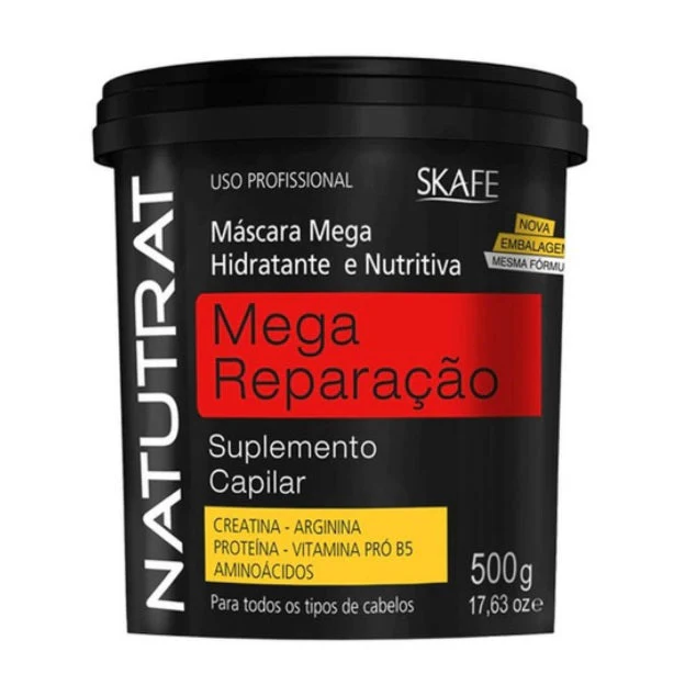 Natutrat Mega Repair Hair Supplement Hydration Nourishing Mask 500g - Skafe