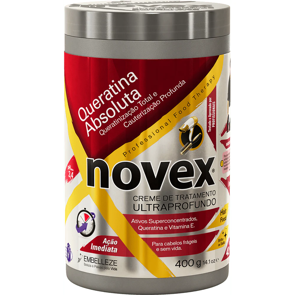 Novex Treatment Cream Absolute Keratin Absoluta 400g - Image 2