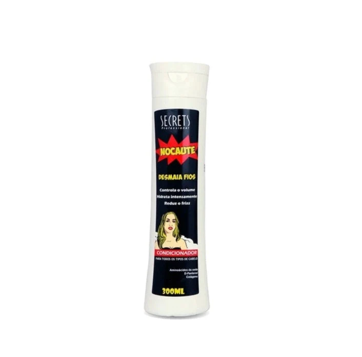 Nocaute Knockout D-Panthenol Collagen Grape Oil Conditioner 300ml - Secrets