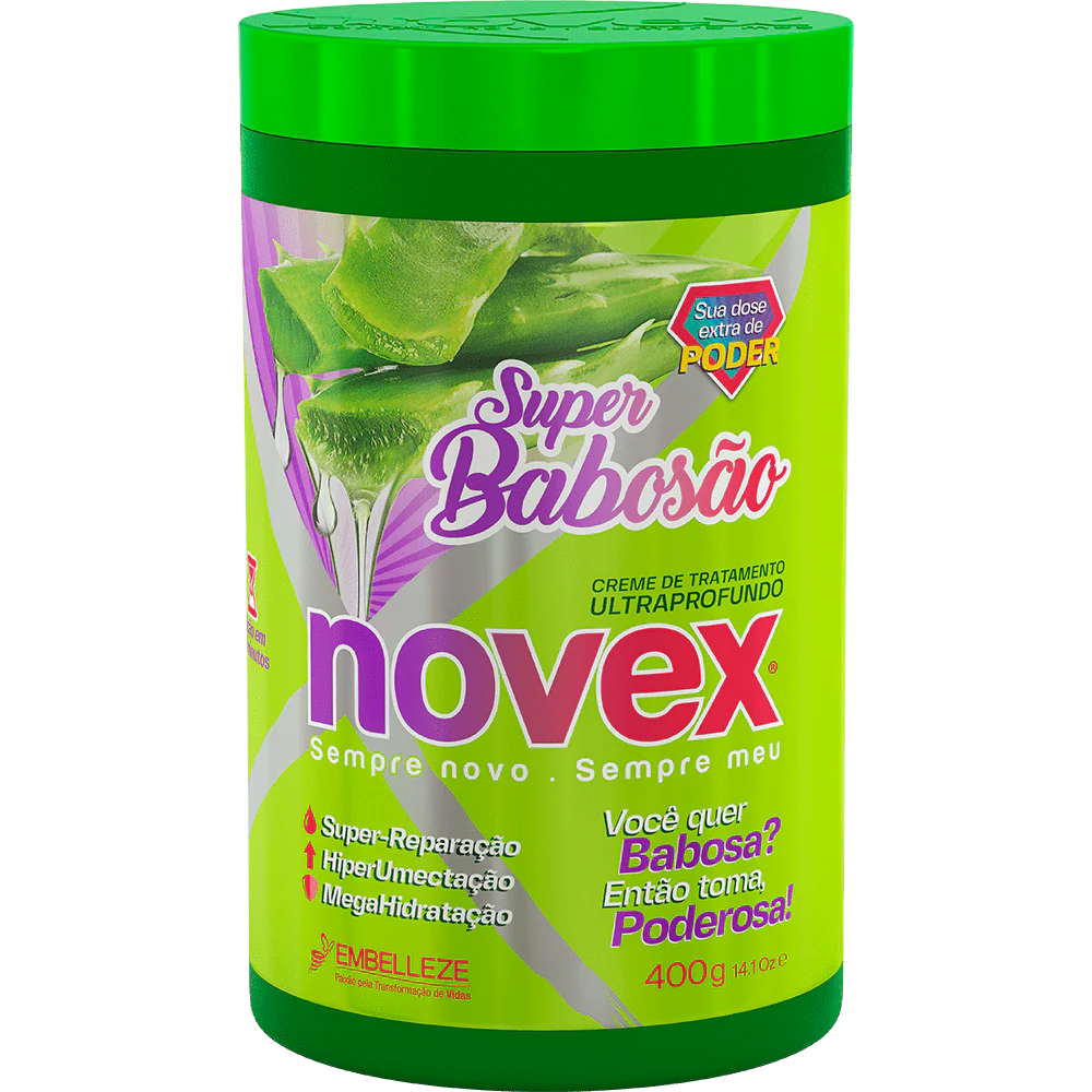 Novex Treatment Cream Super Babosão Aloe Vera 400g