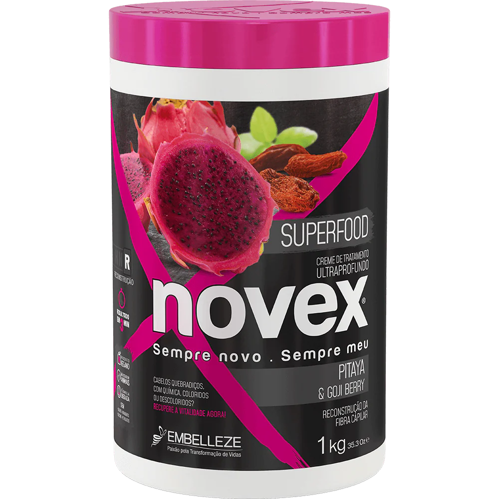 Novex Treatment Cream Superfood Pitaya And Gojiberry 1kg