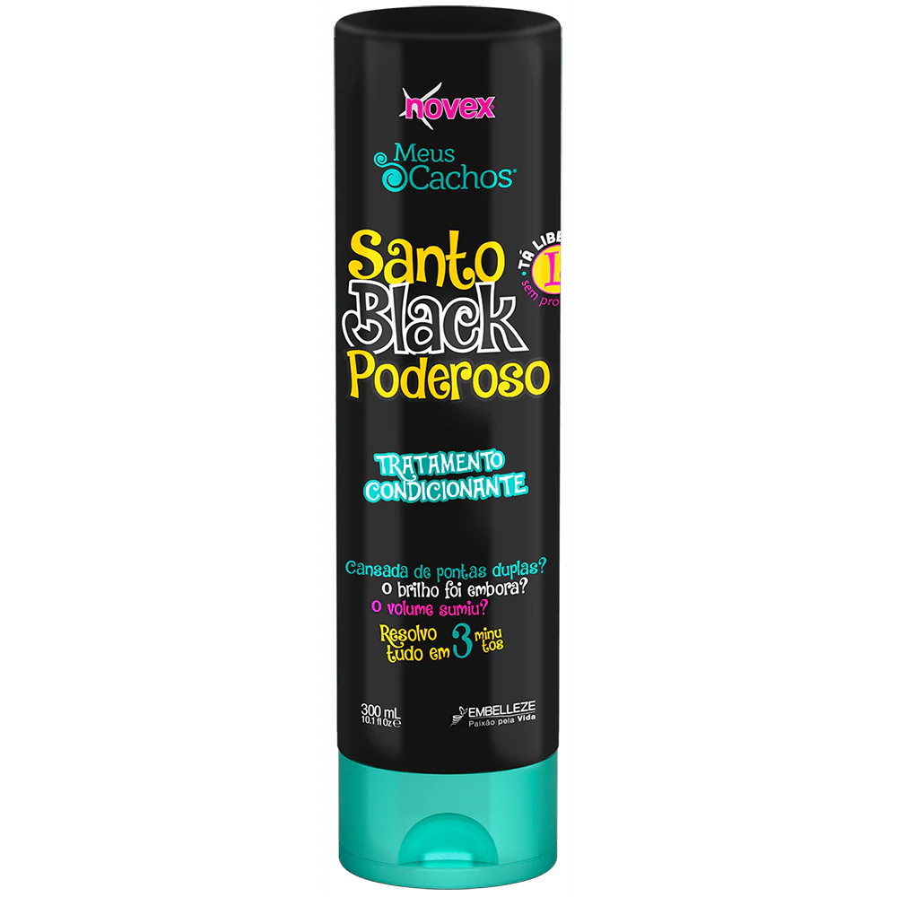 Novex Conditioner My Cachos Santo Black Powerful 300ml