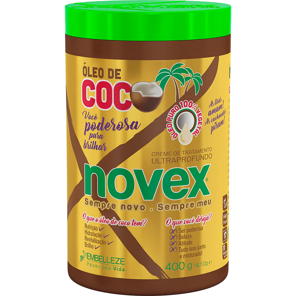Novex Treatment Cream Coconut Oil 400g