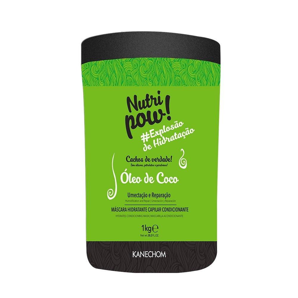 Nutri Pow Conditioning Wetting Repair Coconut Oil Curly Mask 1Kg - Kanechom