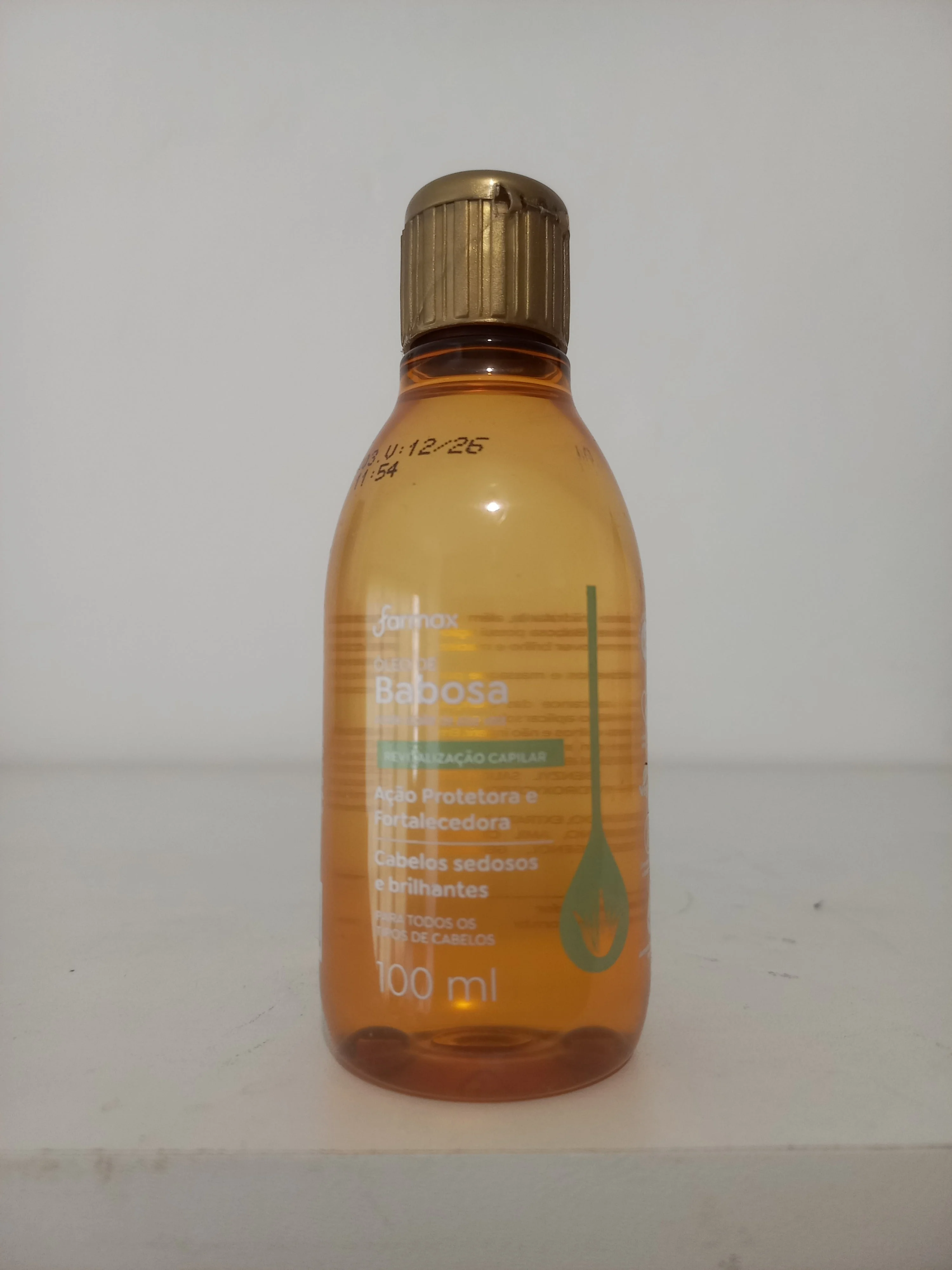 Oil and Bodily Babosa 100ml Farmax - Image 4