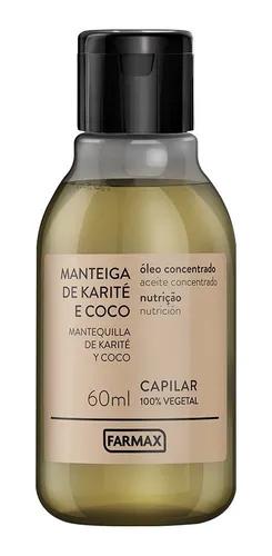 Oil Concentrate Karité + Coco 60ml Farmax