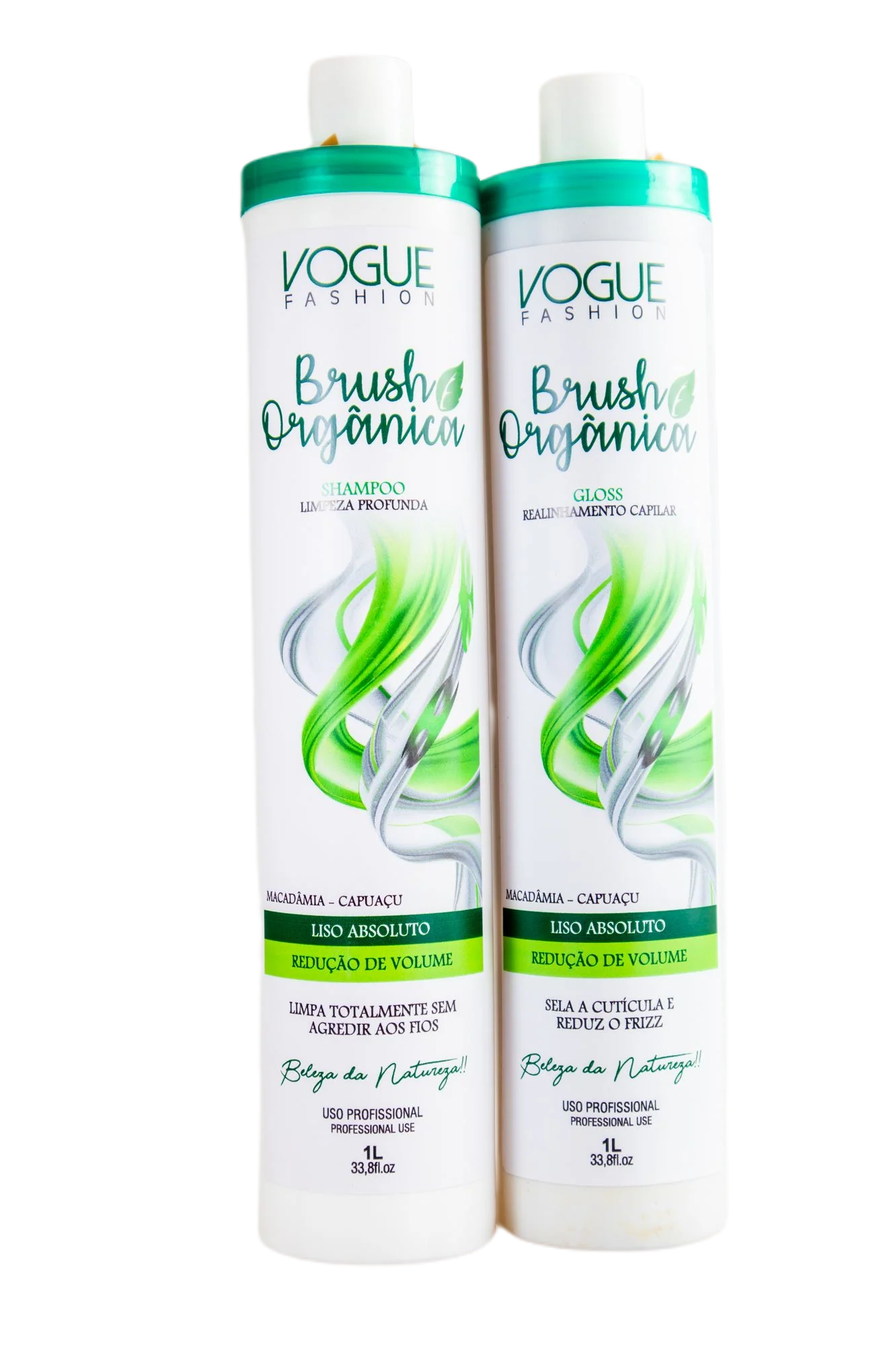 Organic Brush Straightening Blowout Volume Reduction Smoothing Kit 2x1L - Vogue