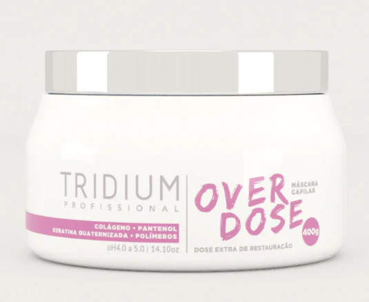 Overdose D-panthenol Collagen Polymers Keratin Restore Mask 400g - Tridium