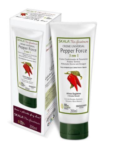 Pepper Force 3 in 1 Multifunctional Organic Vegan Treatment Cream 200ml - Skala