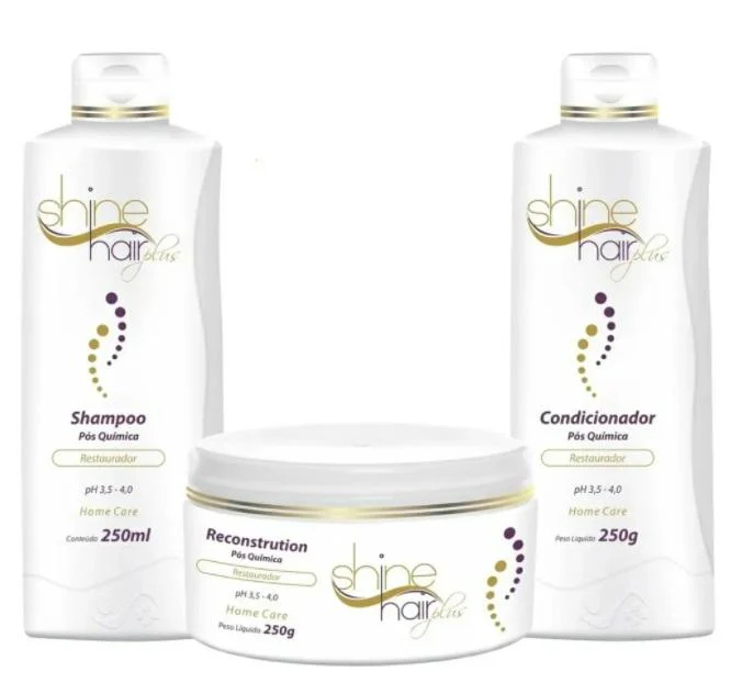 Post Chemistry Deep Moisturizing Restore Home Care Kit 3x250 - Shine Hair