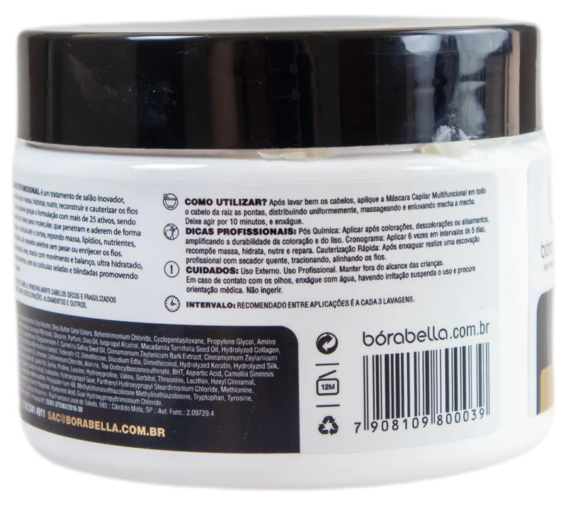 Pra Tudo Capillary Schedule Hydration Nutrition Repair Mask 300g - Borabella - Image 3