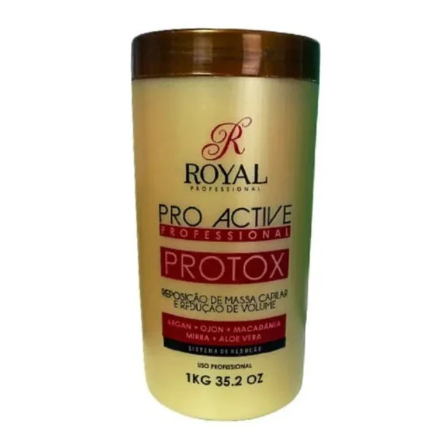 Pro Active Protox Deep Hair Mask Straightening Recovery Replenisher 1Kg - Royal Professional