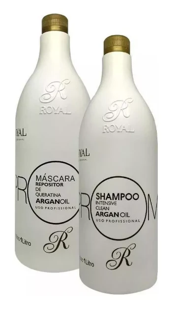 Pro Max Argan Oil Progressive Brush 2x1L - Royal Professional