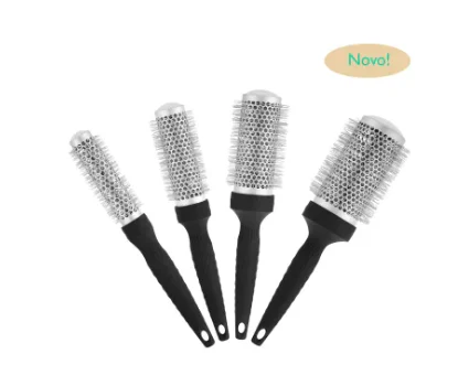 Professional Ceramic Nylon Bristles SAS 503 Straighten Hairstyling Brush - Evas - Image 2