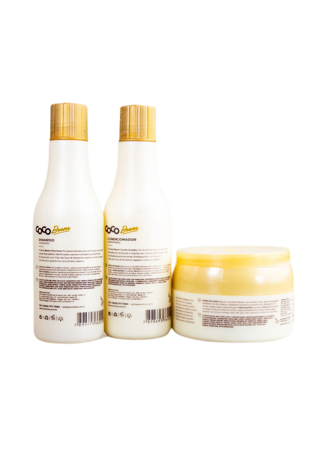 Professional Coconut Panthenol Boom Maintenance Home Care 3 Products - Zap - Image 2