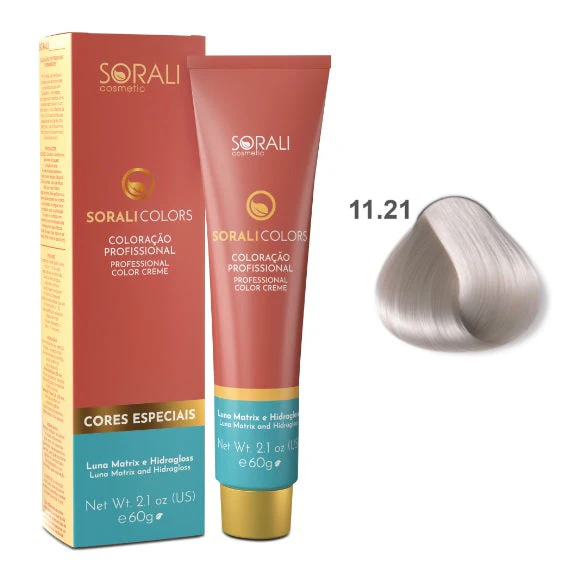 Sorali Professional Hair Dye Tinting Intense Pearl Cream Gloss Effect 11.21 60G
