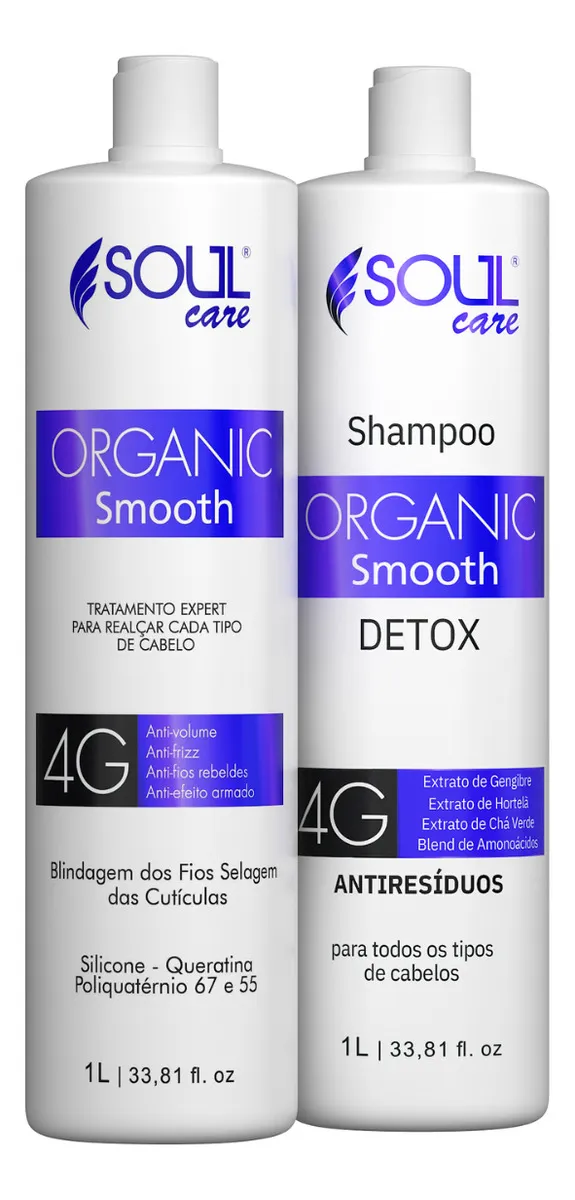 Professional Organic Absolut Smooth Glyoxylic Acid Shielding Kit 2x1 - Soul Care - Image 2