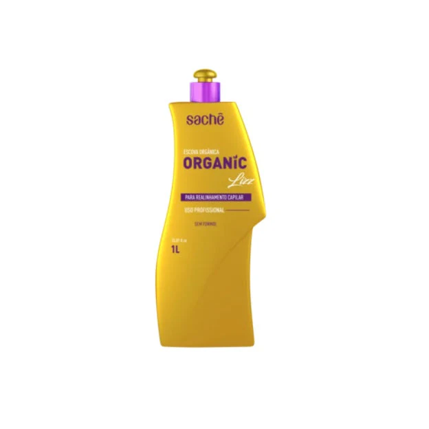 Progressive Brush Organic Lizz Formol Free Straightening Treatment 1L - Sachê