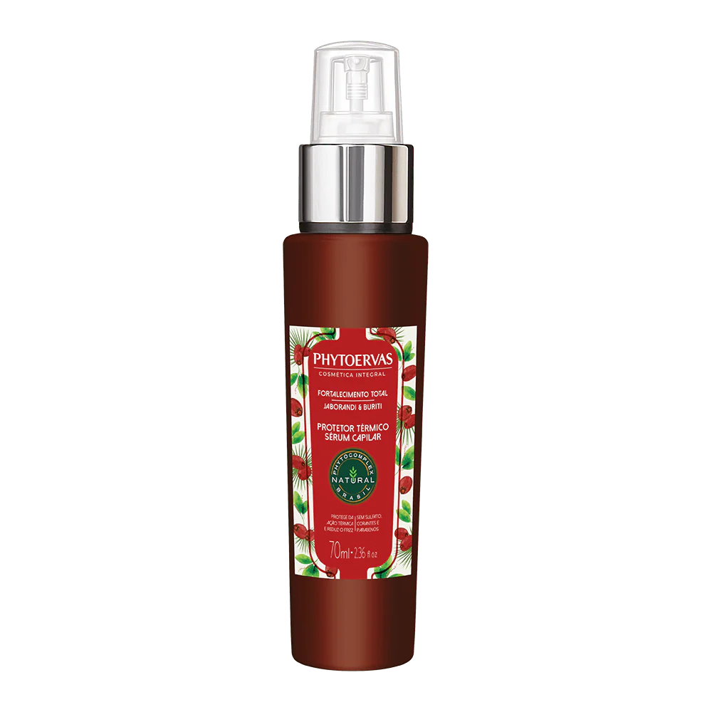 Phytoervas Thermal Protector Serum Capillary Total Strengthening Jaborandi and Buriti 70ml