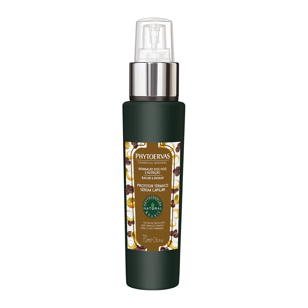 Phytoervas Thermal Protector Serum Capillary Repair of Wires and Nutrition Bacuri and Patauá 70ml