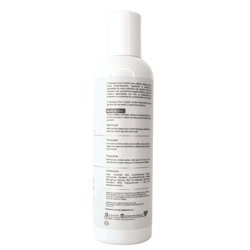 Renata Pacheco Hair Clinic Pure Control Shampoo for 250ml Treatment - Image 2