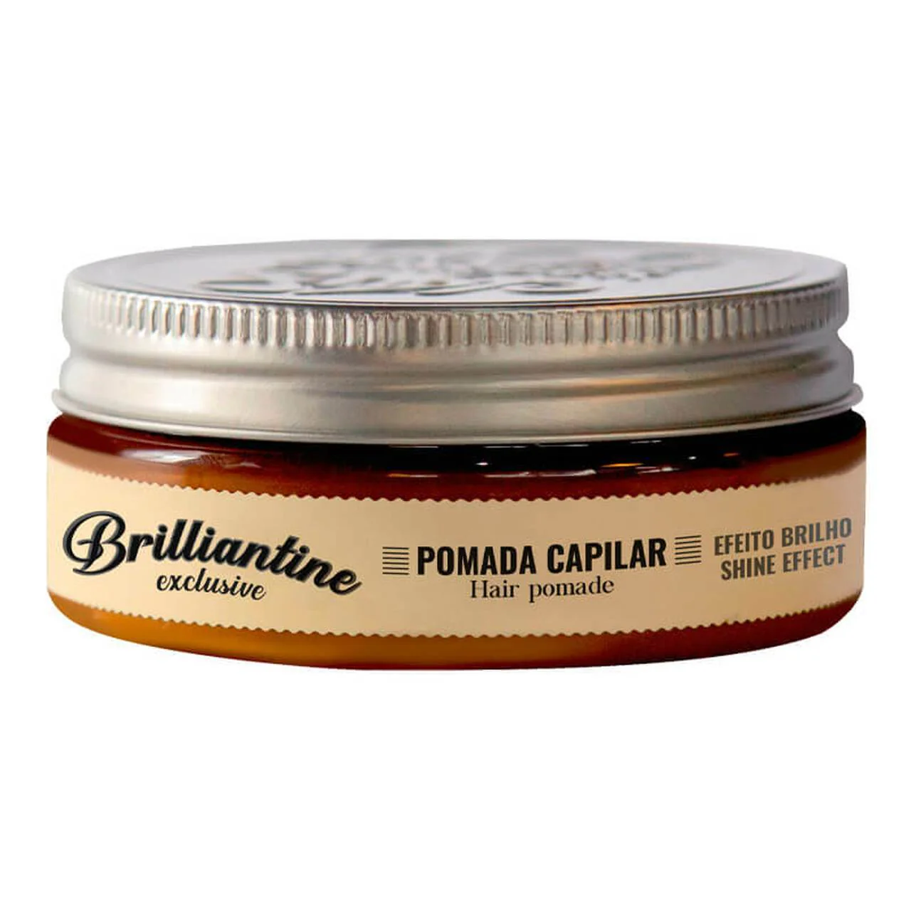 QBS Brilliantine Hair Styling Fixing Modeling Ointment Shine Effect 130G - QOD