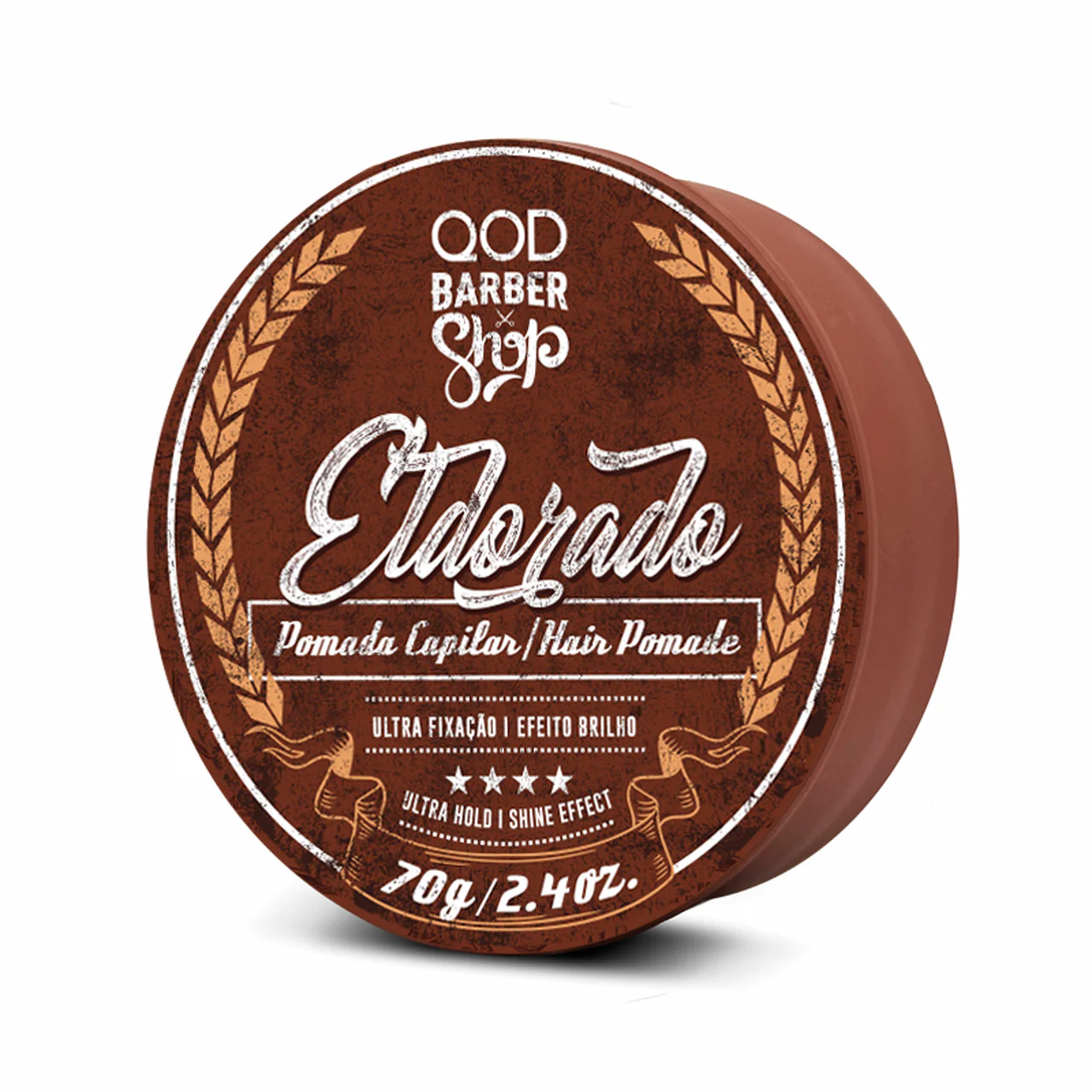 Barber Eldorado Hair Pomade Men's Ointment Shine Effect Treatment 70G - QOD