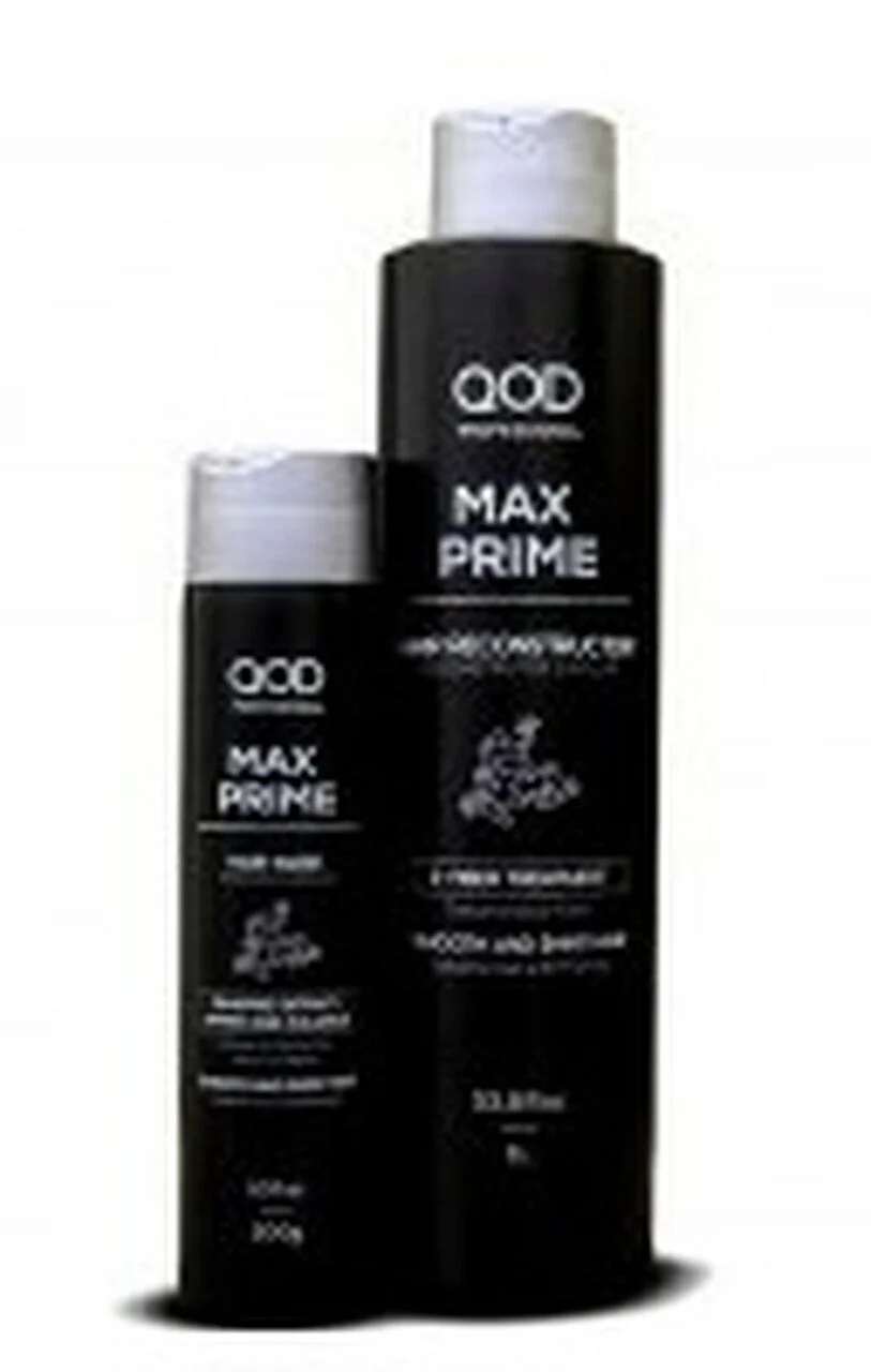Max Prime S-Fiber Hair Realignment Smoothing Straightening Kit 2 Itens - QOD