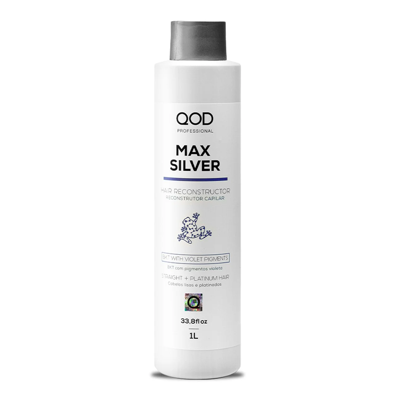 QOD Max Silver Keratin Smoothing Straightening Reconstructor 1000ML - QOD - Image 2