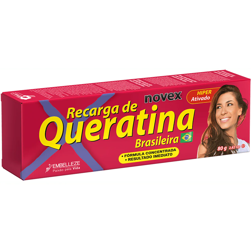 Novex Reconstrutor Treatment Recharge Of Brazilian Keratin 80g