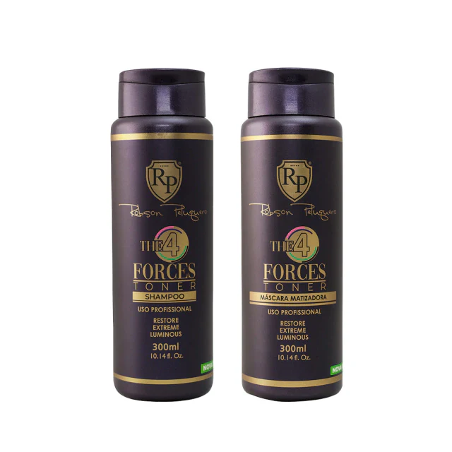 Robson Peluquero Home Care The 4 Forces Toner Kit 2x300ml / 2x 10.1 Oz - Image 2