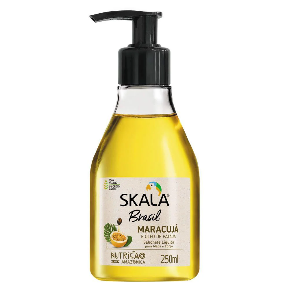 Sabonete Líquido Maracujá E Óleo De Patauá / Liquid Soap Oil And Passionflower Patauá Liquid Soap - Skala