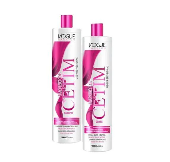 Satin Bath Brazilian Blowout Brush Softness Brightness Kit 2x1L - Vogue Fashion