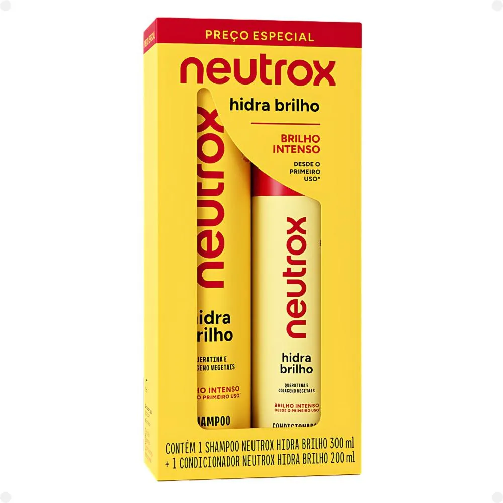Shampoo 300ml + Conditioner 200ml Neutrox